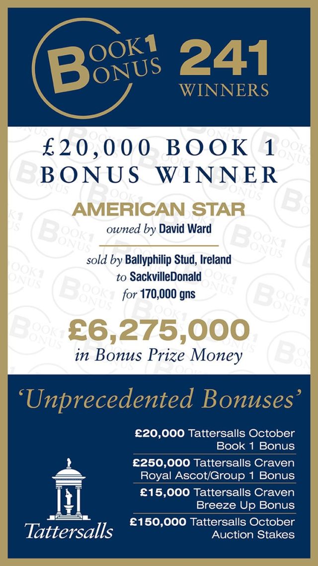 American Star Wins £20,000 October Book 1 Bonus and Earns £25,400.jpg